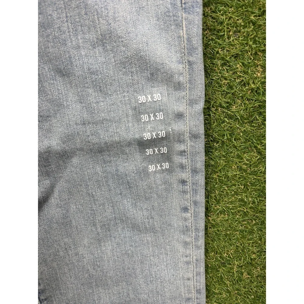 Abercrombie & Fitch Jeans Mens 30x30 Felix Super Slim Stretch Light Wash Denim